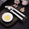 Garlic Press Stainless Squeezer Steel Grinder Professional Masher Handheld Tools