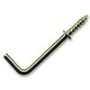 Hooks, Should, Brass, 11/2" (PK10), Fasteners & Hardware, Qty X 10 | D01192