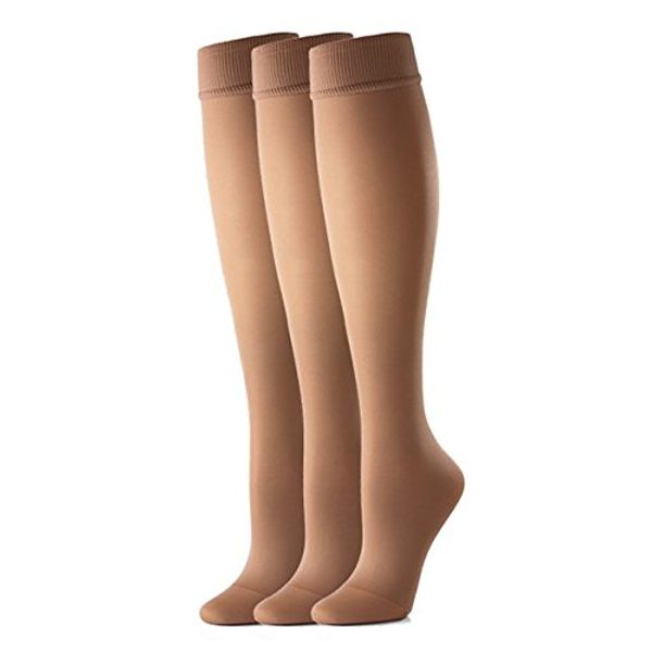 Activa Stocking Liners 3 Pack 10 mmHg Sand Medium