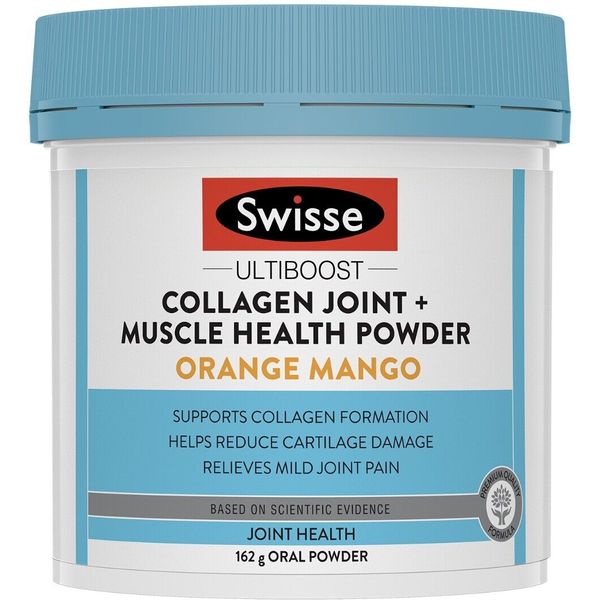 Collagen Joint + Muscle Health Powder Orange Mango 162g Swisse UltiBoost