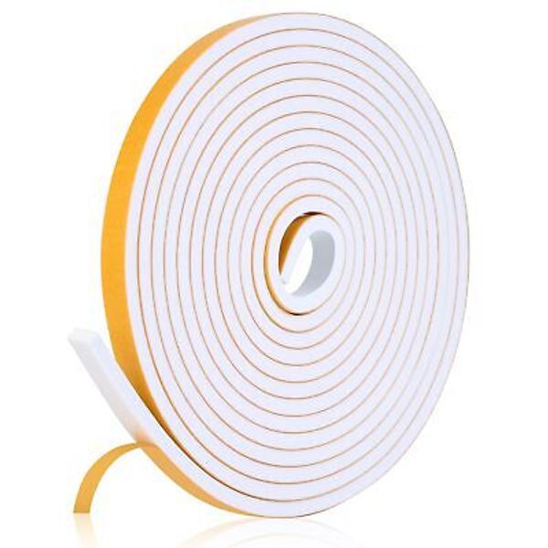 16Feet Weather Stripping Seal Soundproofing Insulation Strip Door Sealers