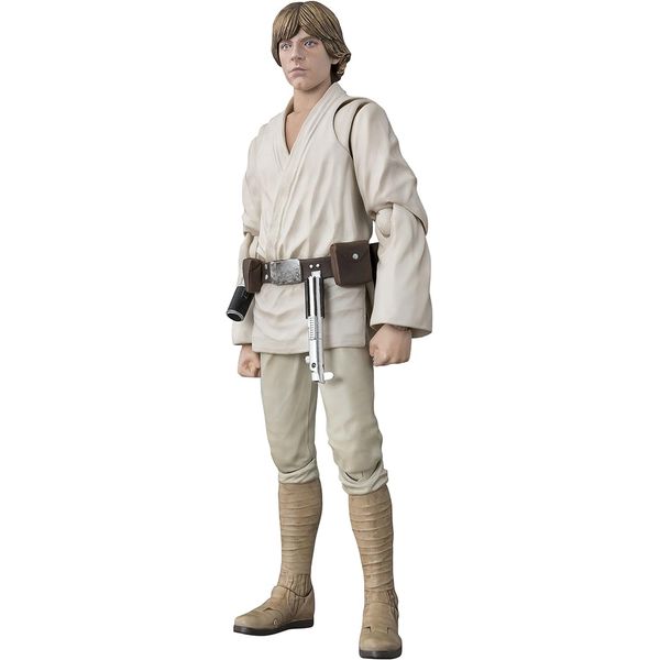 S.H. Figuarts Star Wars: Episode IV A New Hope Luke Skywalker (A New Hope) (Resale Version), Approx. 5.9 inches (150 mm), ABS & PVC Pre-Painted Action Figure