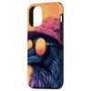 iPhone 15 Cool Raven with Sunglasses Case