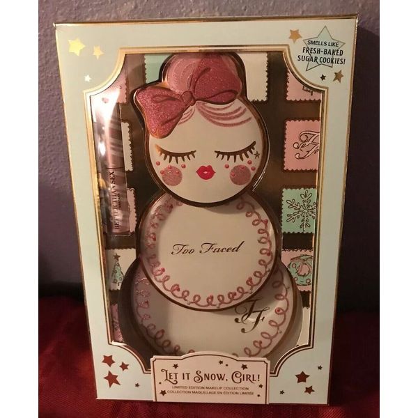 TOO FACED HOLIDAY 2019 LE Let It Snow, Girl! Eyeshadow & Face Palette NEW