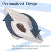 5.9" Shower Drain Stainless Shower Floor Drain w/Removable Cover Grid Grate