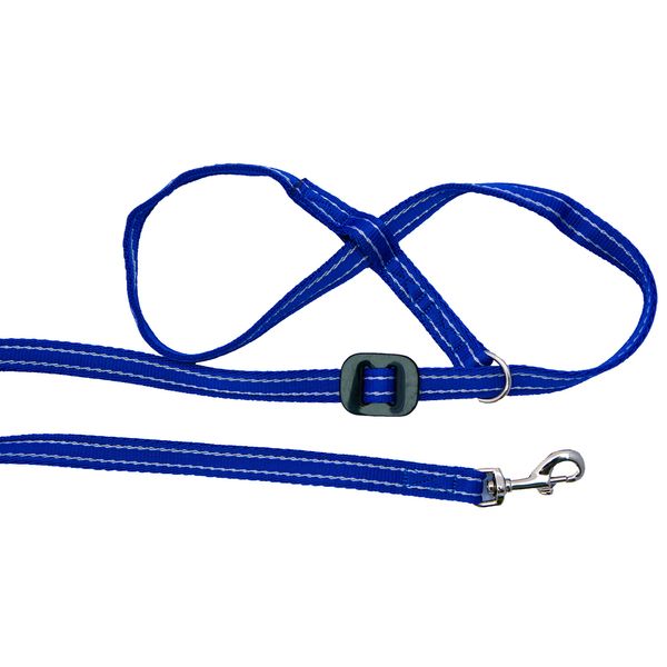 Gencon Clip To Collar Left Blue/White