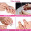 (2021 Version) Nail Filing, Nail Polish, Glass, New Nano Technology, Nail Care, Nail Shinner, Nail Polish (Round)
