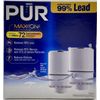 PUR RF-3375 Faucet Water Filter Replacement - White also fits blue filter 2 Pack