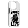 Boxing Life Boxers Gloves Training Workout Boxing Lovers Case for iPhone 14 Pro