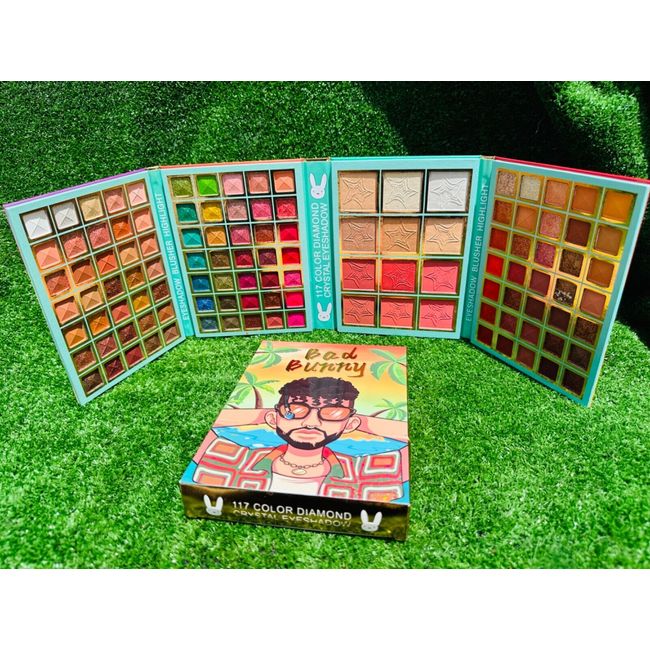 Bad Bunny Eyeshadow Palette 117 colors free shipping!!! New style