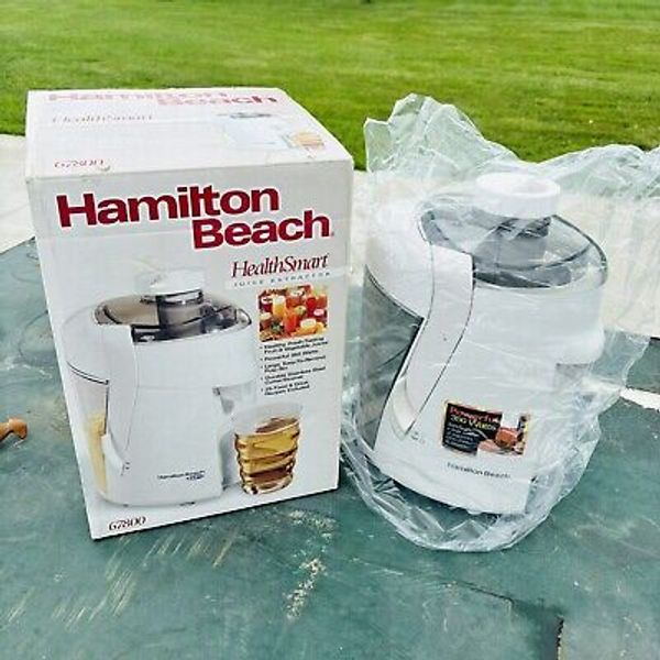 Hamilton Beach Health Smart Juice Extractor 67800 EUC