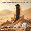 UbiCoSptJoy Baseball Tee Topper for Baseball Practice Training Hitting, Batting Tee Rubber Top Replacement, Ball Rest Cup (3 PC)