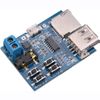Hailege TF Card U Disk Play MP3 Decoder Player Module with Audio Amplifier Audio Decoding Player Module Micro USB 5V Power Supply Pack of 2