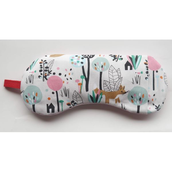 Katei HOT & COOL Salt Eye Pillow, Forest & Fox/PK Lavender & Chamomile Scent