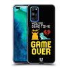 Head Case Designs Game Over Pop Trends Soft Gel Case Compatible for Honor V30 Pro/View 30 Pro