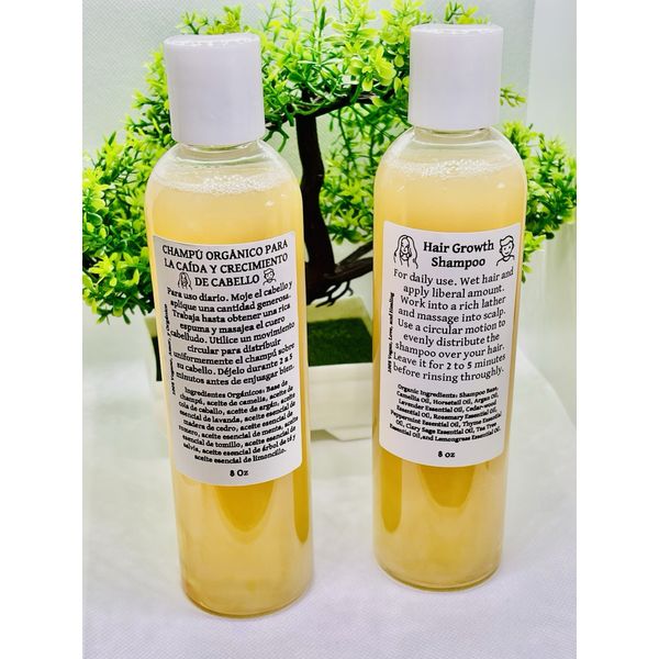 Vegan Hair Growth Shampoo (8Oz)