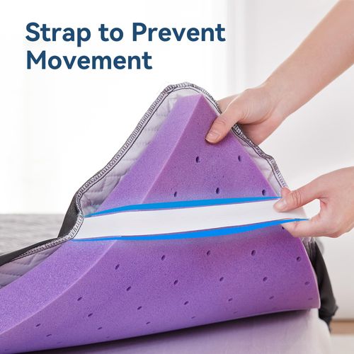 BDEUS Waterproof Mattress Protector Twin Size with Straps Noiseless Bed Cover Deep Pocket Fitted Up to 18" Depth Mattress Pad Soft Breathable Machine Washable for Bedroom, Hotel(Gray)