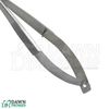 2 Pcs Castroviejo Scissors Straight & Curved Set 4.5" Micro Surgery Instruments
