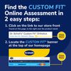 Dr. Scholl’s Custom Fit Orthotics 3/4 Length Arch Support Shoe Inserts - Plantar Fasciitis Relief Insoles for Men and Women, Immediate All-Day Total Lower Body Pain Relief, FSA HSA Eligible, CF410
