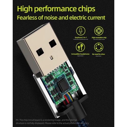 zoyuzan USB to 3.5mm Adapter Audio Jack Converter Cable for Headphone PC Car Microphone External Headset DAC Port Stereo PS4 Cord Dongle Interface Speaker Computer Plug Digital Laptop Splitter