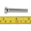 G-PLUS Cars Door Lock Knobs Compatible with GM 1971-1988 Chrome Plastic 2 PCS