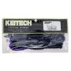Keitech Mad Wag Long Soft Plastic U-Tail Worm - Junebug, 8 inch
