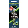 Hydro Schick Hydro 5 Premium Sensitive Skin Holder (with Blade), Skin Guard, 5 Blades, Green