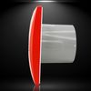 100mm Red Bathroom Extractor Fan with Timer, 4-Inch, Environment-Friendly, Wall or Ceiling Mounted Ventilation for Moisture Control