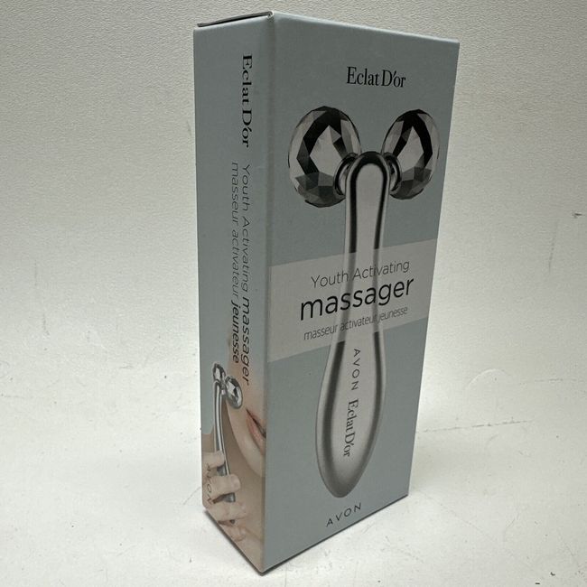 NEW Avon Eclar D`or Youth Activating Massager Brand New In Original Box