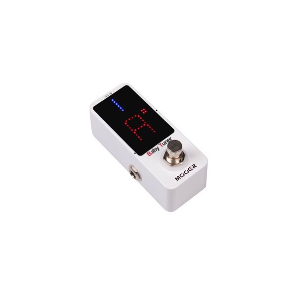 Mooer Baby Tuner Guitar Pedal, White