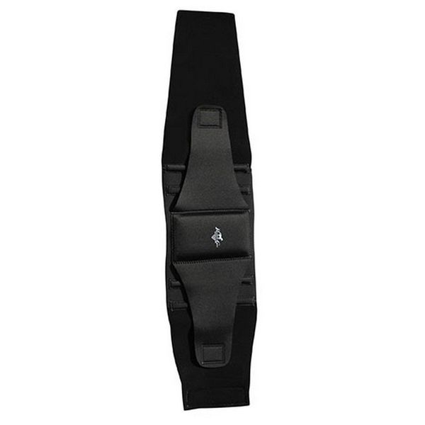 Professionals Choice Comfort Fit Low Back Support (Large, Black)