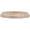 Pine Ceiling Wall Plinth Rose Surface Pattress Natural Pine 134mm 20mm Thickness