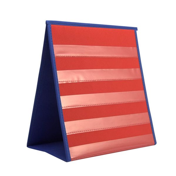 Desktop Tabletop Pocket Chart, Classroom Double-Side and self-Standing Pocket Chart for Kindergarten, Home Use or Classroom