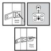 Everbilt 6 in. Galvanized Rotating Post Safety Hasp Latch Door Gate 15284