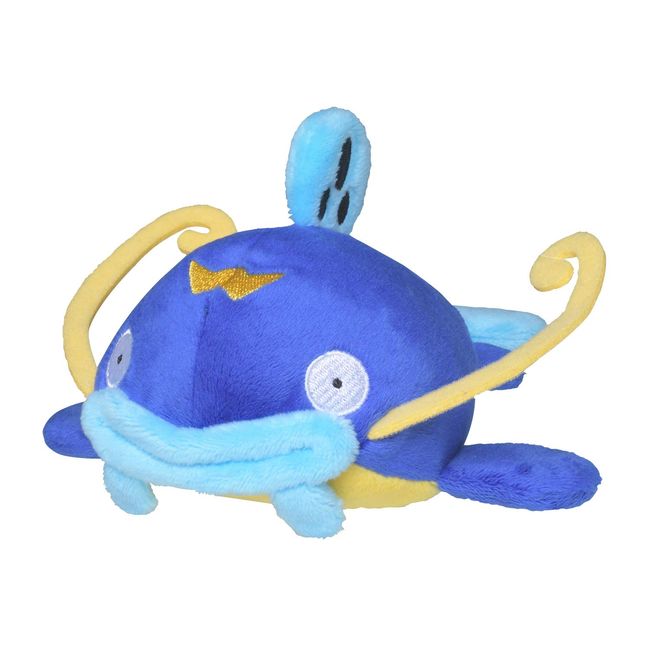 Pokemon Center Original Plush Pokémon fit Catfish, 3.5 x 5.7 x 6.9 inches (9 x 14.5 x 15 cm)