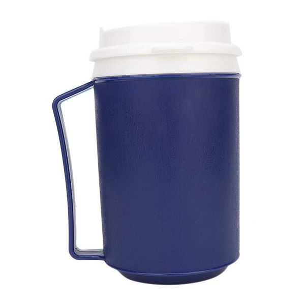 Yinhing Insulated Mug, Durable Container Hot Cold Liquid Beverage Container Insulated Mug with Snorkel Lid for Elderly