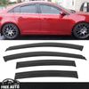 For 10-15 Chevy Cruze Window Visor Vent Sun Rain Deflector Guard 4PCS Set