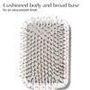 T3 Smooth Paddle Brush | Cushioned Body and Wide Flat Base for Gentle Styling | Heat Resistant Bristles