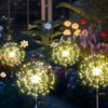 150LED Solar Firework Lights Outdoor Waterproof Path Lawn Yard Garden Decor Lamp