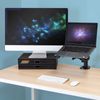 Vesa Laptop Tray 11"17" Computers Clamp On Notebook Holder Arm For Vesa Compat
