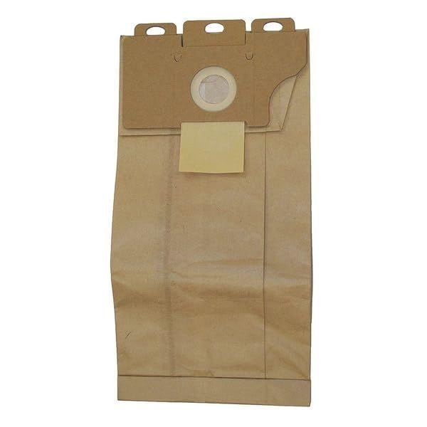 Vacuum Cleaner Bags, Paper, 9inW, PK10