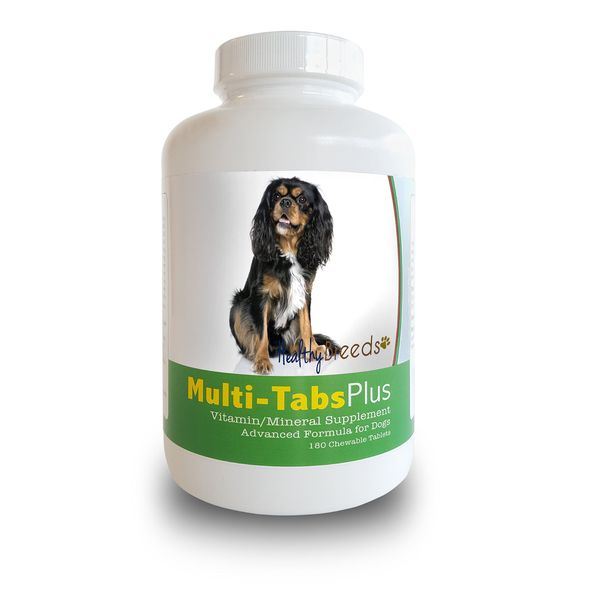 Healthy Breeds Cavalier King Charles Spaniel Multi-Tabs Plus Chewable Tablets 180 Count