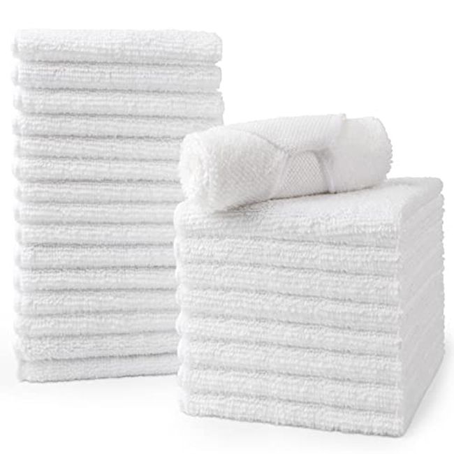 Simple White Face Towel, Hotel Lint-free Towel For Bathroom, Soft