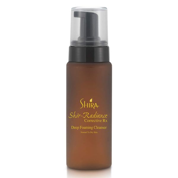 Shira Shir-Radiance Corrective RX Deep Foaming Cleansing Face Wash For Balanced Skin PH, Skin Brighting, Deep Pore Cleansing for Normal to Dry Skin (200ml)