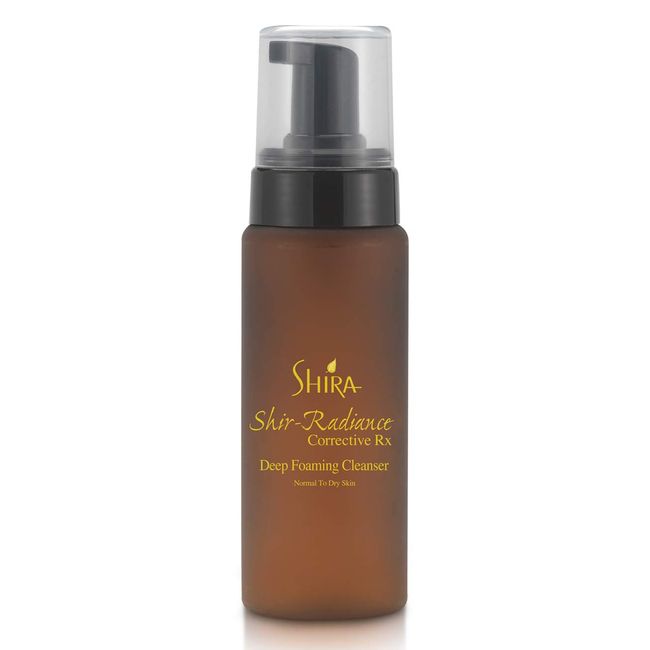 Shira Shir-Radiance Corrective RX Deep Foaming Cleansing Face Wash For Balanced Skin PH, Skin Brighting, Deep Pore Cleansing for Normal to Dry Skin (200ml)