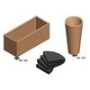 Casaflora Washers for Plant Pots Set of 16