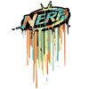 CafePress Nerf Classic Melted Logo Sticker Rectangle Bumper Sticker Car Decal