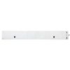 Masterplug Six Socket Rewireable Trailing Socket with Power Indicator and Individual Switches, without Plug and Cable, White