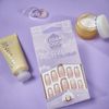 Elegant Touch French Acrylic Nails No. 2 COFFIN