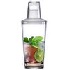AIOS 3 Piece Unbreakable Polycarbonate Cobler Cocktail Shaker